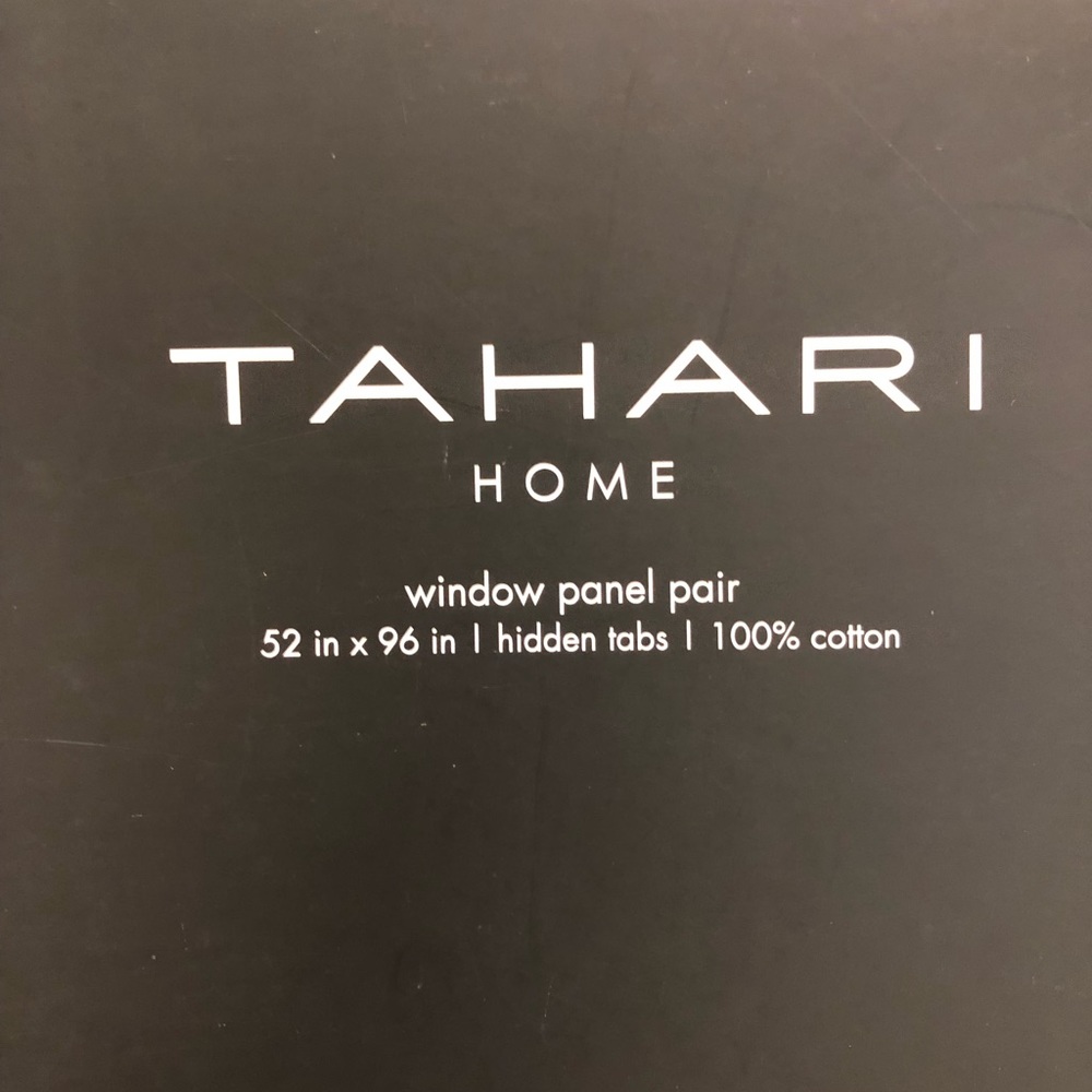 TAHARI HOME Window Panel Pair - Picture 2 of 9